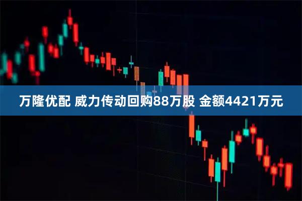 万隆优配 威力传动回购88万股 金额4421万元