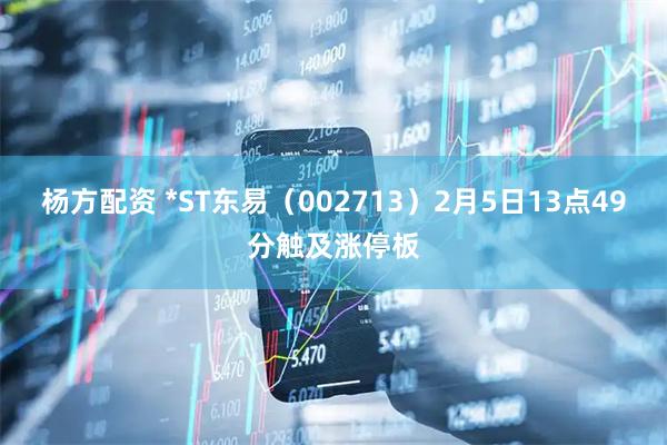 杨方配资 *ST东易（002713）2月5日13点49分触及涨停板